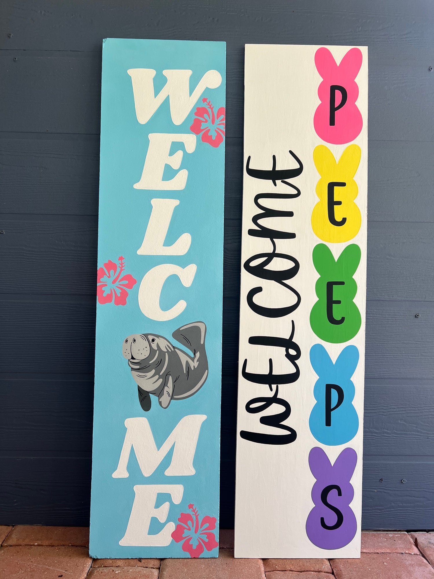 Welcome Porch Entrance Signs