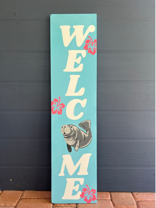 Fun Florida Entryway Sign